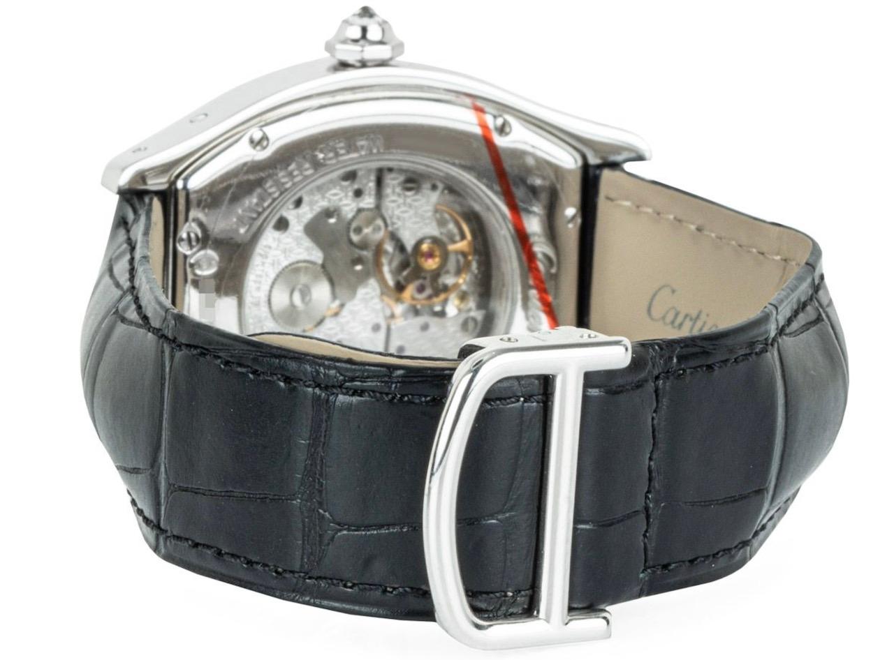 Cartier Tortue Diamond Set WA503851 Watch In Excellent Condition In Mayfair, London, London