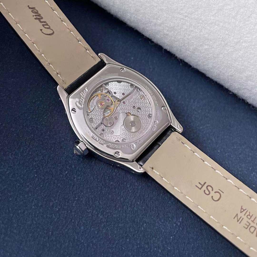 Cartier Tortue Francaise White Gold Diamond Ladies Watch WA507231 1