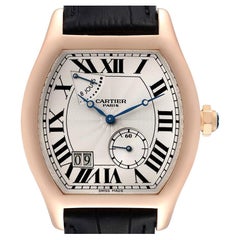 Cartier Tortue Privee Roségold 8 Tage Gangreserve-Herrenuhr W1545851