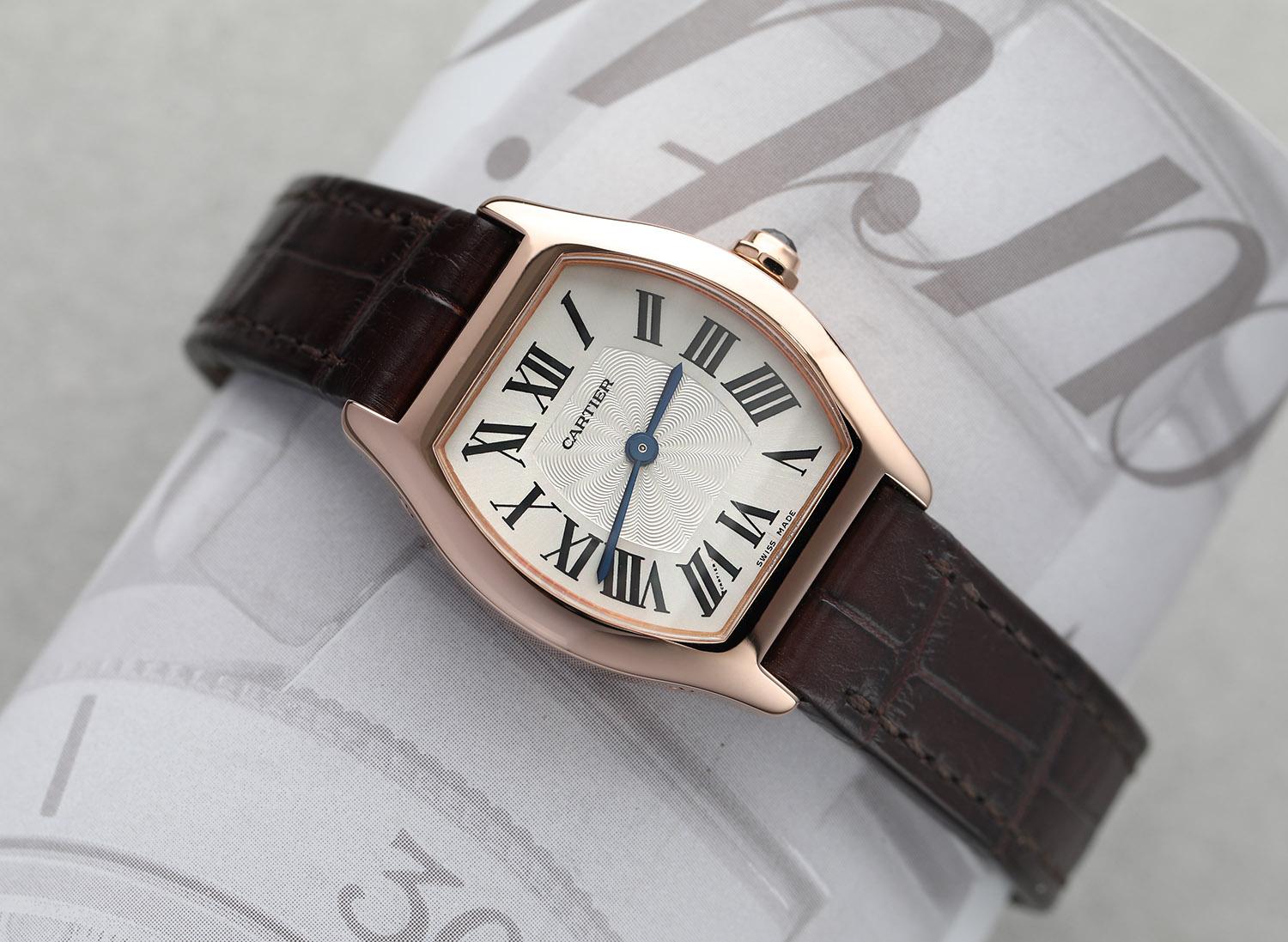 This watch in overall excellent pre-owned condition. It has been professionally polished and necessary adjustments are made to ensure the watch is functioning as intended. Listed pictures are actual pictures of the watch. It comes with a Cartier