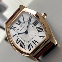 Cartier Tortue W1556362, Silver Dial, Roman Numerals