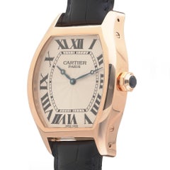 Cartier Tortue XL CPCP Ref. 2763, 18KT Rose Gold Manual Wind Watch