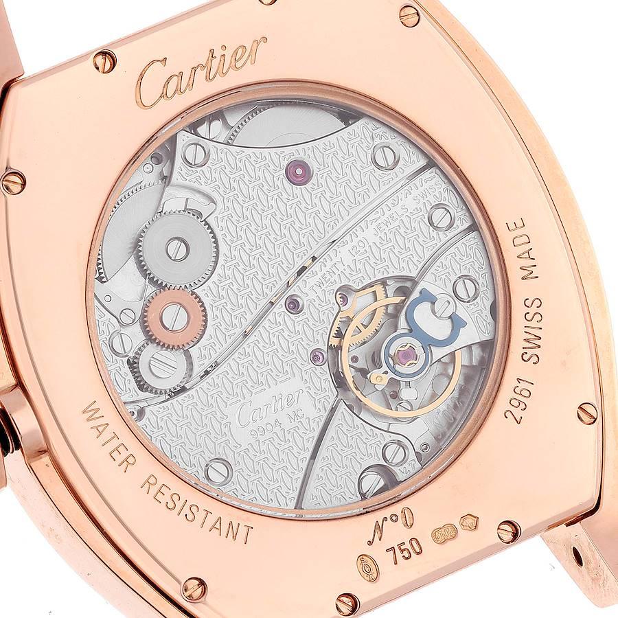 Cartier Tortue XL GMT Day-Night Roségold Herrenuhr W1553551 Box Papiere im Angebot 3