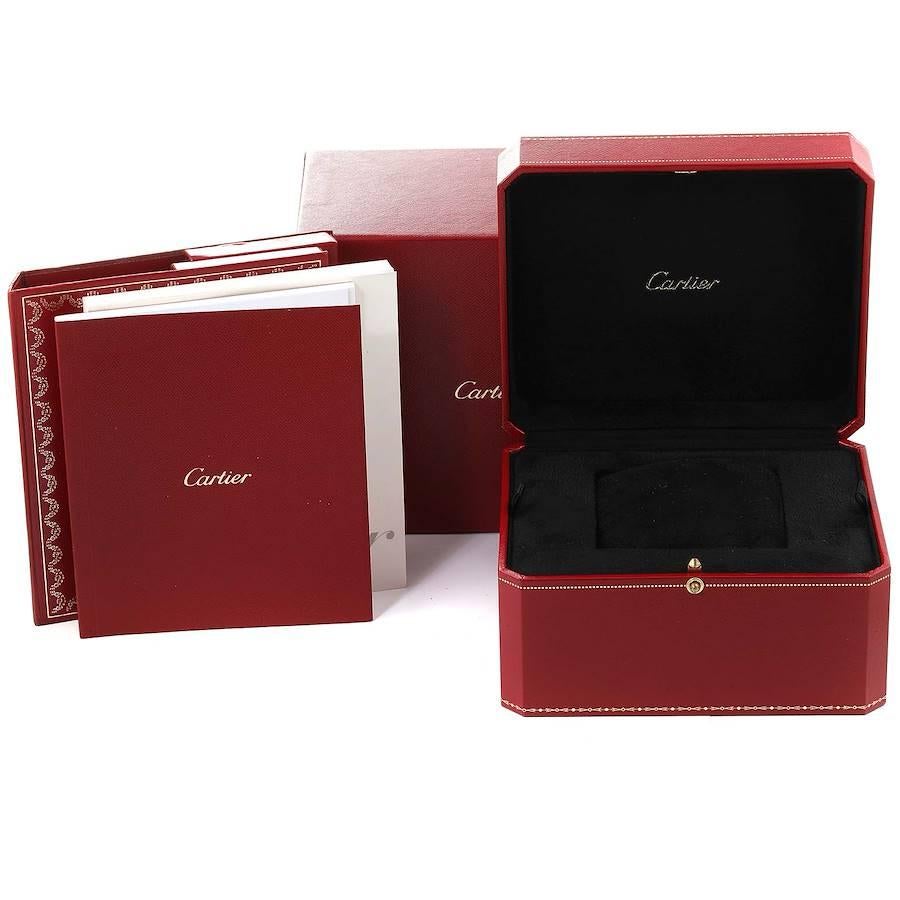 Cartier Tortue XL GMT Day-Night Roségold Herrenuhr W1553551 Box Papiere im Angebot 6