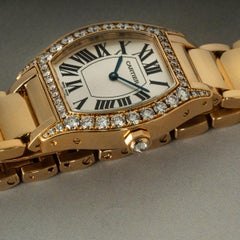 Cartier Tortue Yellow Gold Diamond Set 2643
