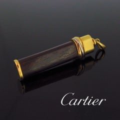 Cartier Touch Wood Rose White Yellow Gold Pendant