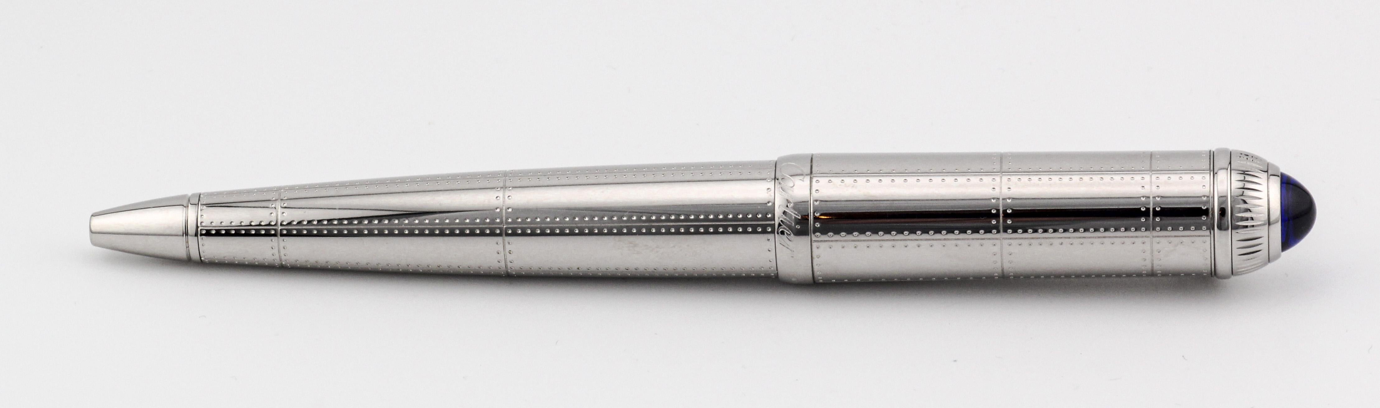 Cartier Transatlantique R de Cartier Ballpoint Pen In Good Condition For Sale In Bellmore, NY