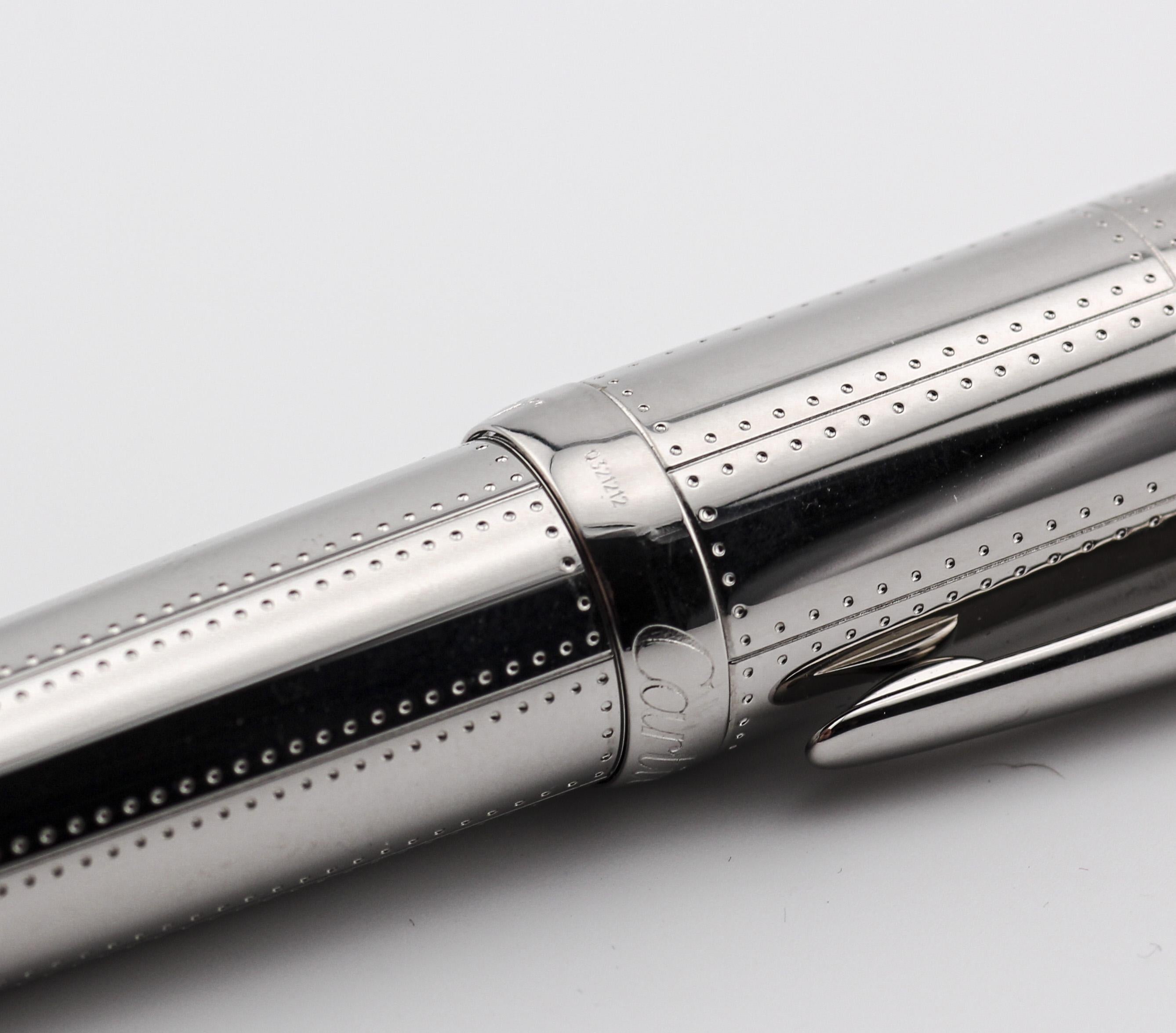 Cartier Transatlantique R de Cartier Ballpoint Pen For Sale 1