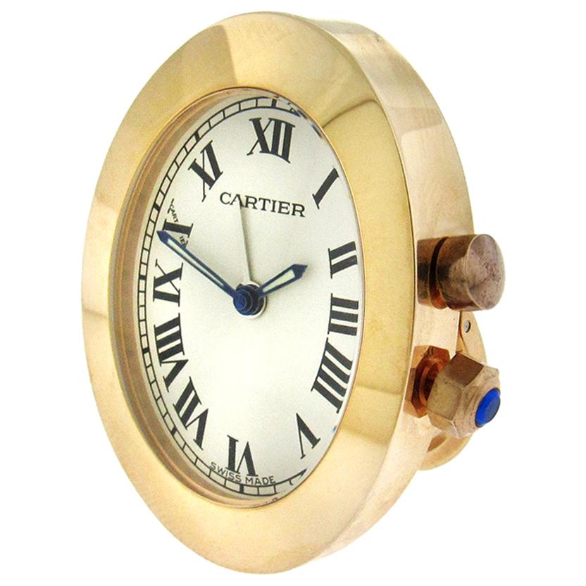 cartier quartz alarm clock