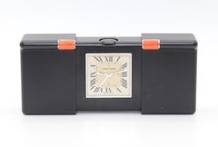 Cartier Travel Alarm Clock Ref. 2705, Box and Papers, 2004