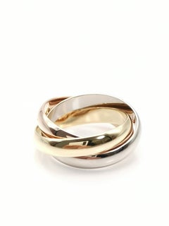 Cartier Tri Color Trinity Band Ring