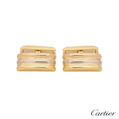 Cartier Tri-Color Trinity De Cartier Gold-Manschettenknöpfe