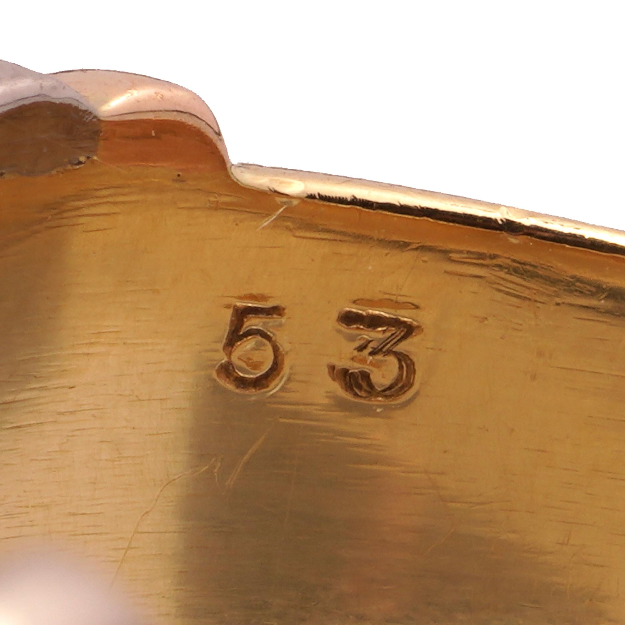Cartier Dreifarbenring aus 18kt Gold im Angebot 2