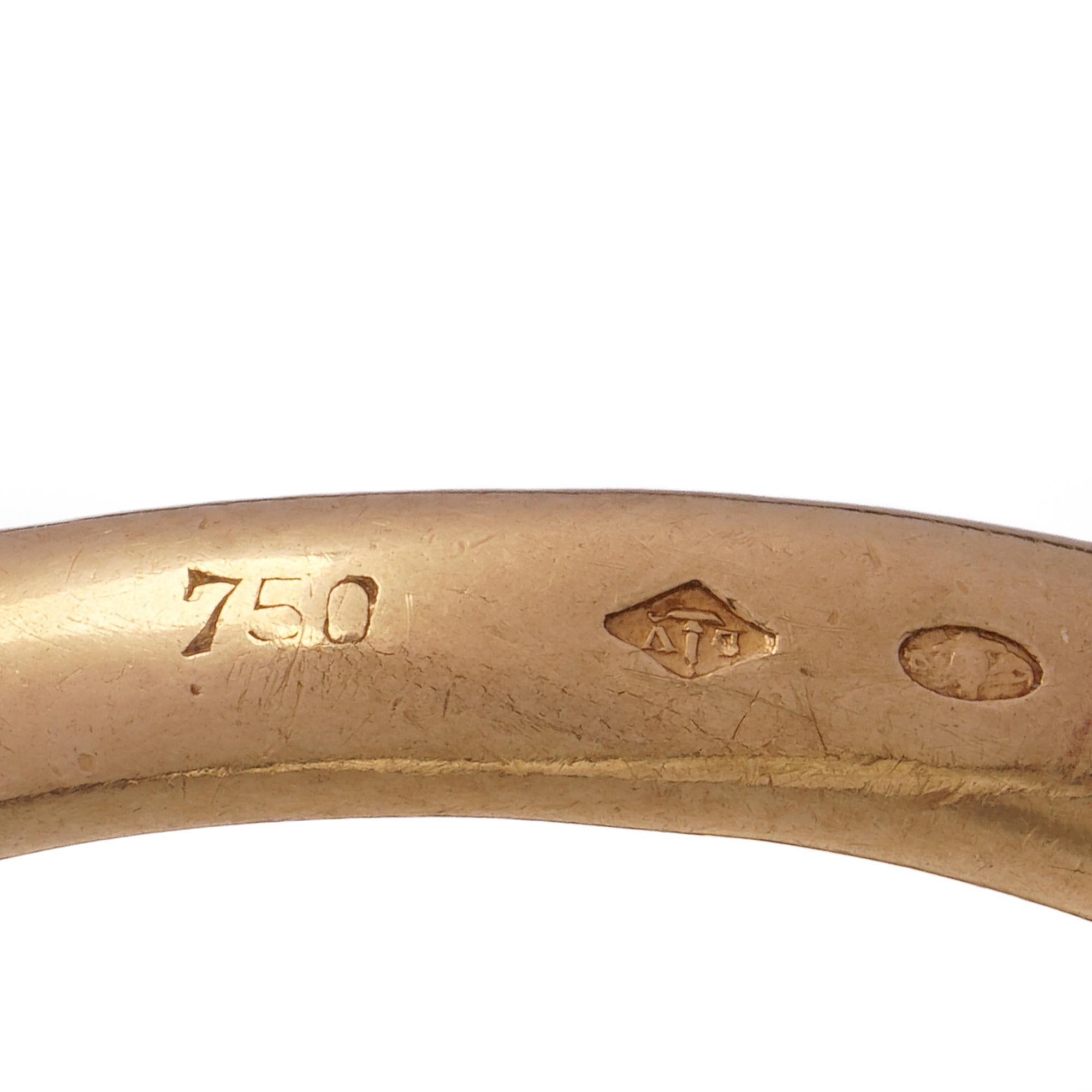 Cartier Dreifarbenring aus 18kt Gold im Angebot 4