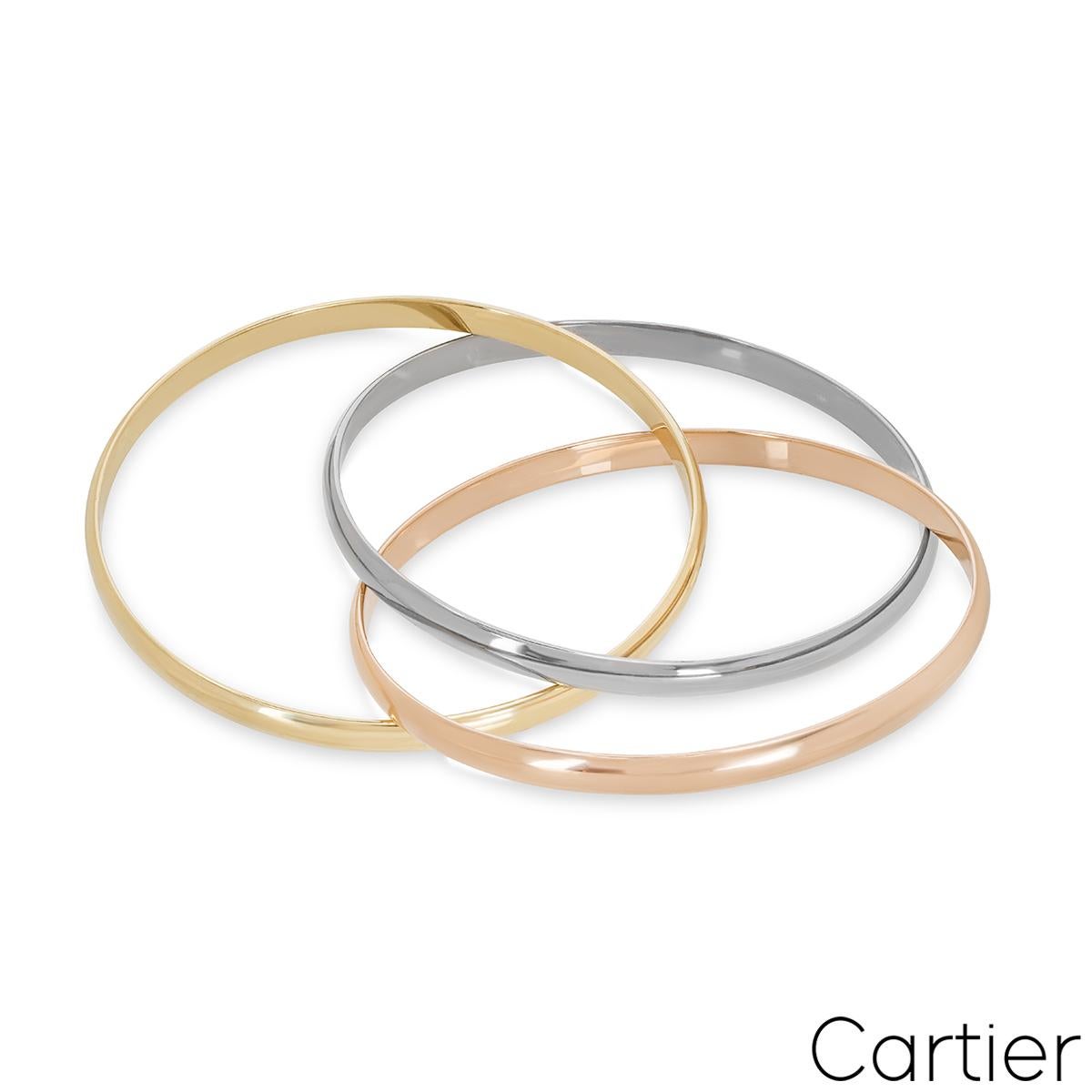 Cartier Bracelet Trinity en or tricolore B6013302 Unisexe en vente