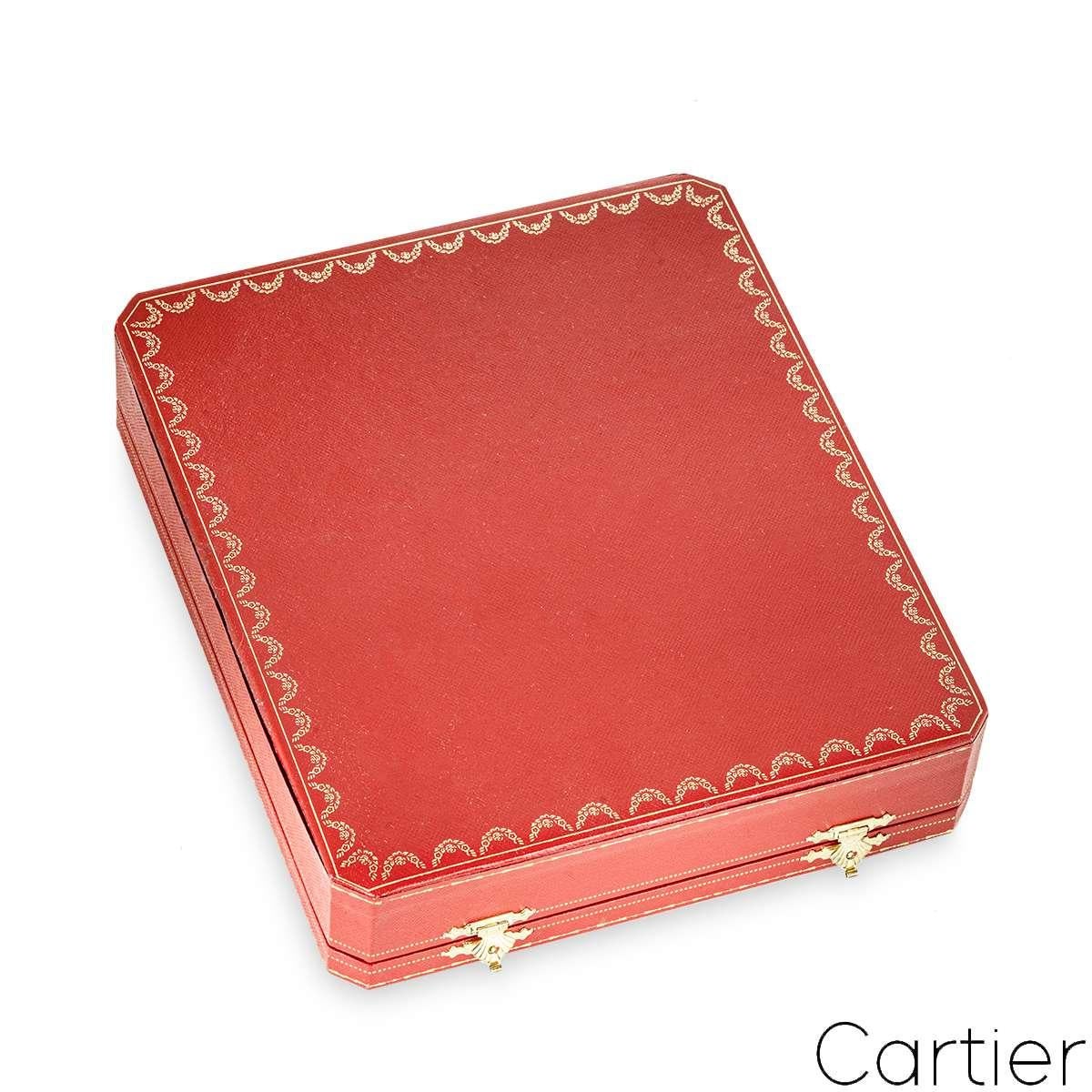 Collier ras du cou à maillons trinitaires en or tricolore de Cartier 1996 en vente 2
