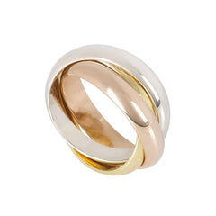Cartier Tri-Colour Gold Trinity Ring