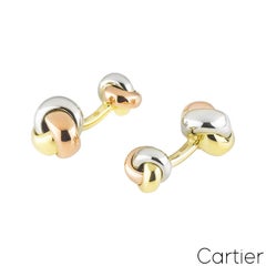 Cartier Tri-Gold Trinity Cufflinks T1220731