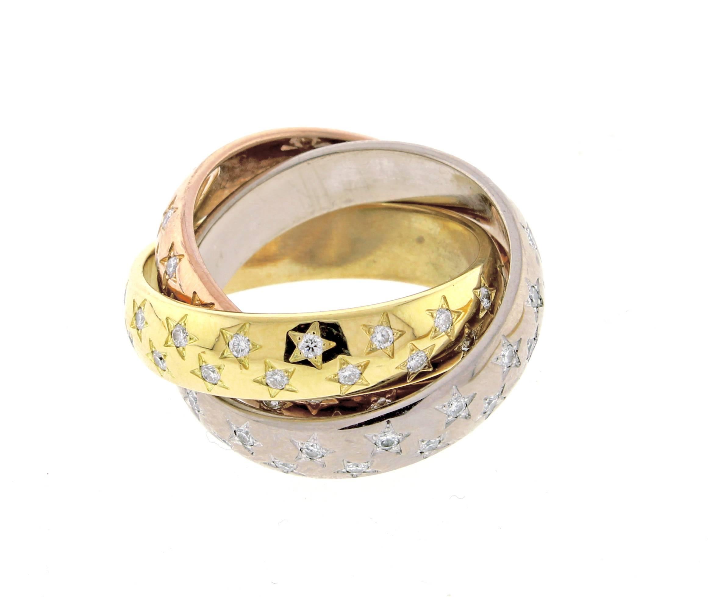 cartier star ring