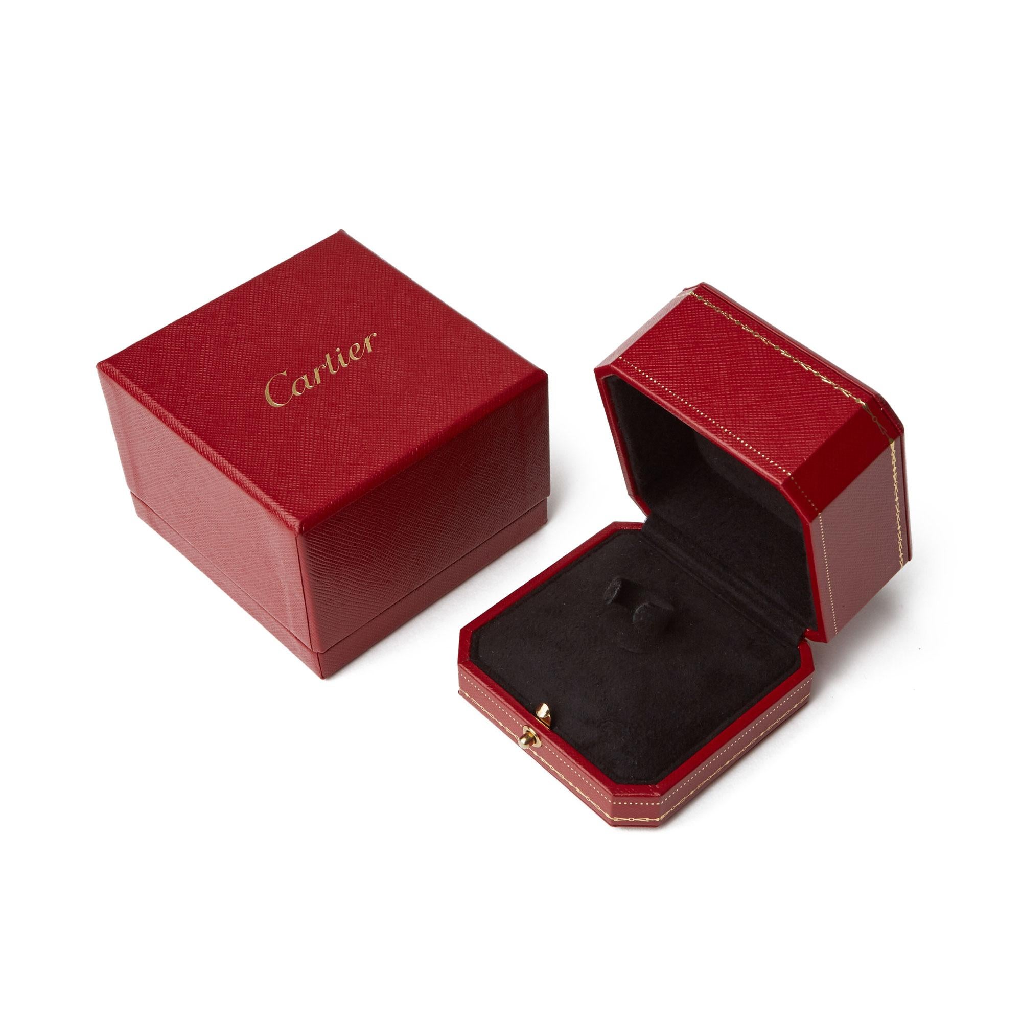 Cartier Trinity 18 Carat Gold Hoop Earrings 1