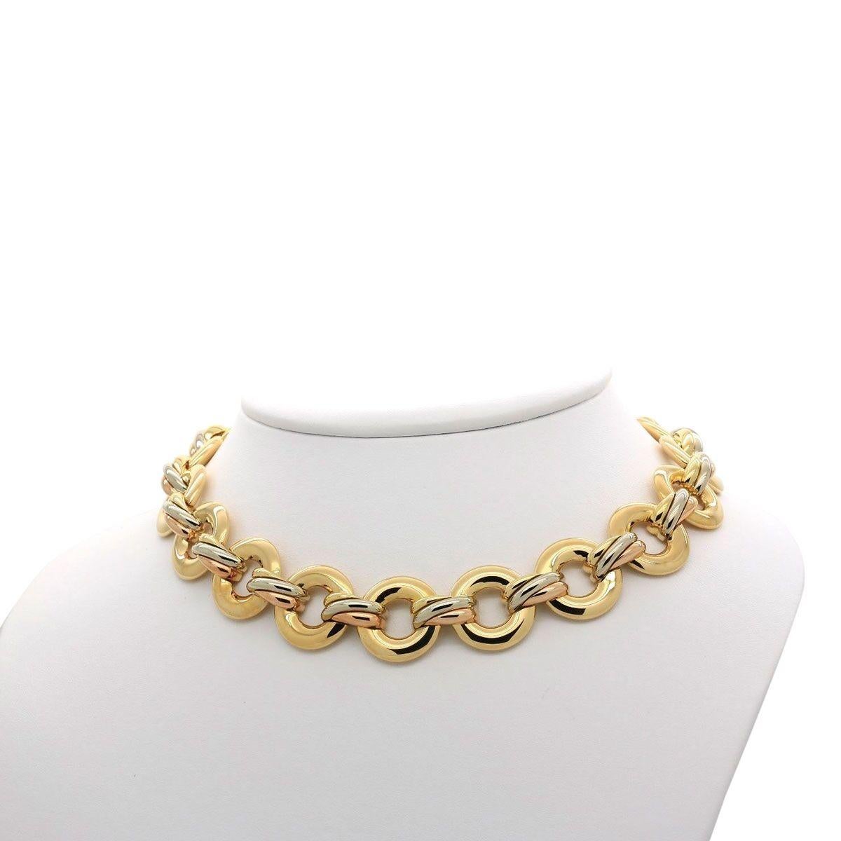 Cartier Trinity 18 Karat Gold Choker Necklace 5