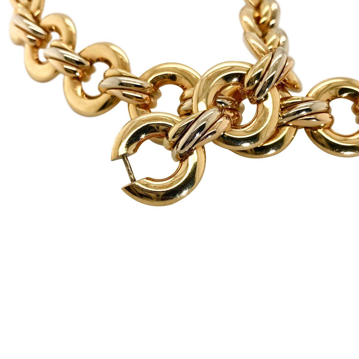 Women's Cartier Trinity 18 Karat Gold Choker Necklace