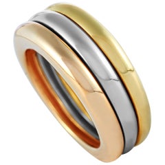 Cartier Trinity 18 Karat Yellow/White/Rose Gold Ring