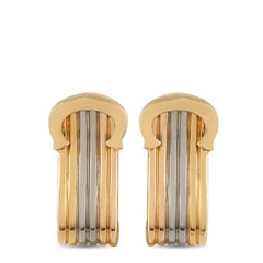 Cartier Trinity 18K Rose, White and Yellow Gold Clip-On Earrings