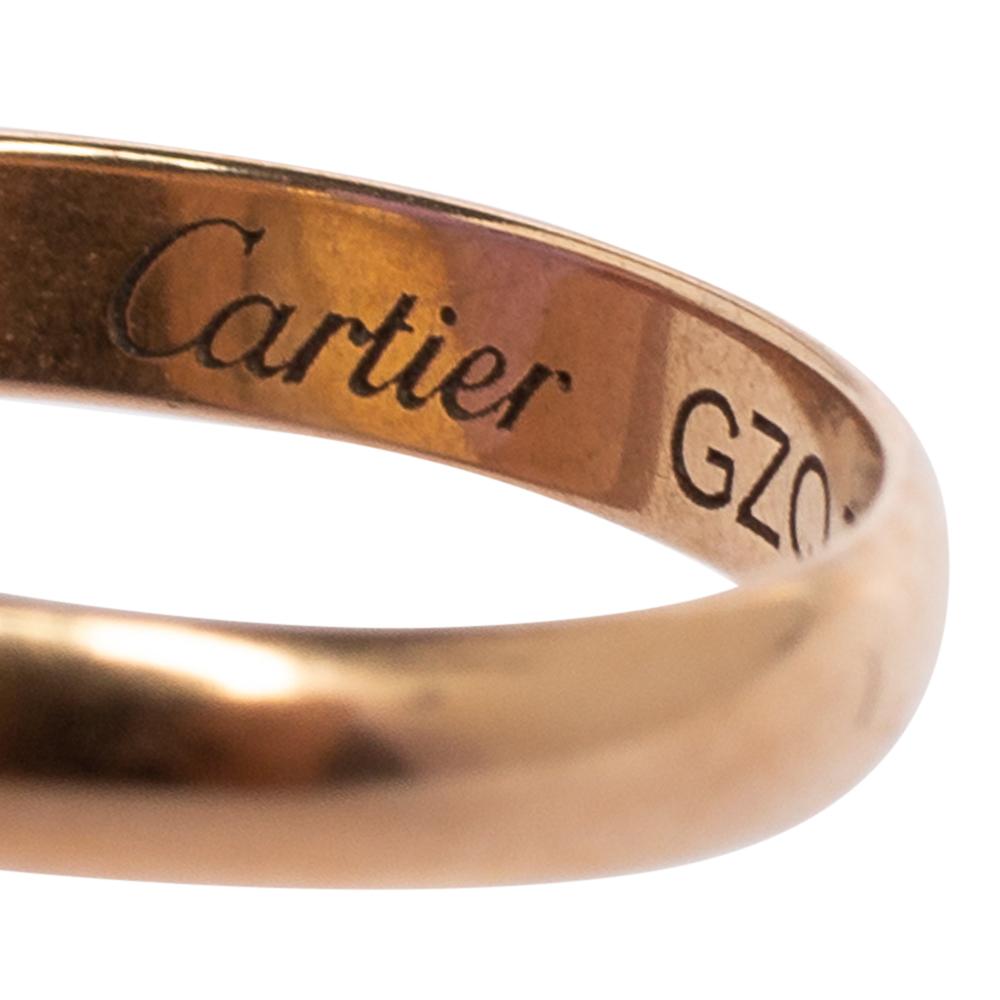 Contemporain Cartier Trinity Bracelet cordon ajustable en or 18K trois tons