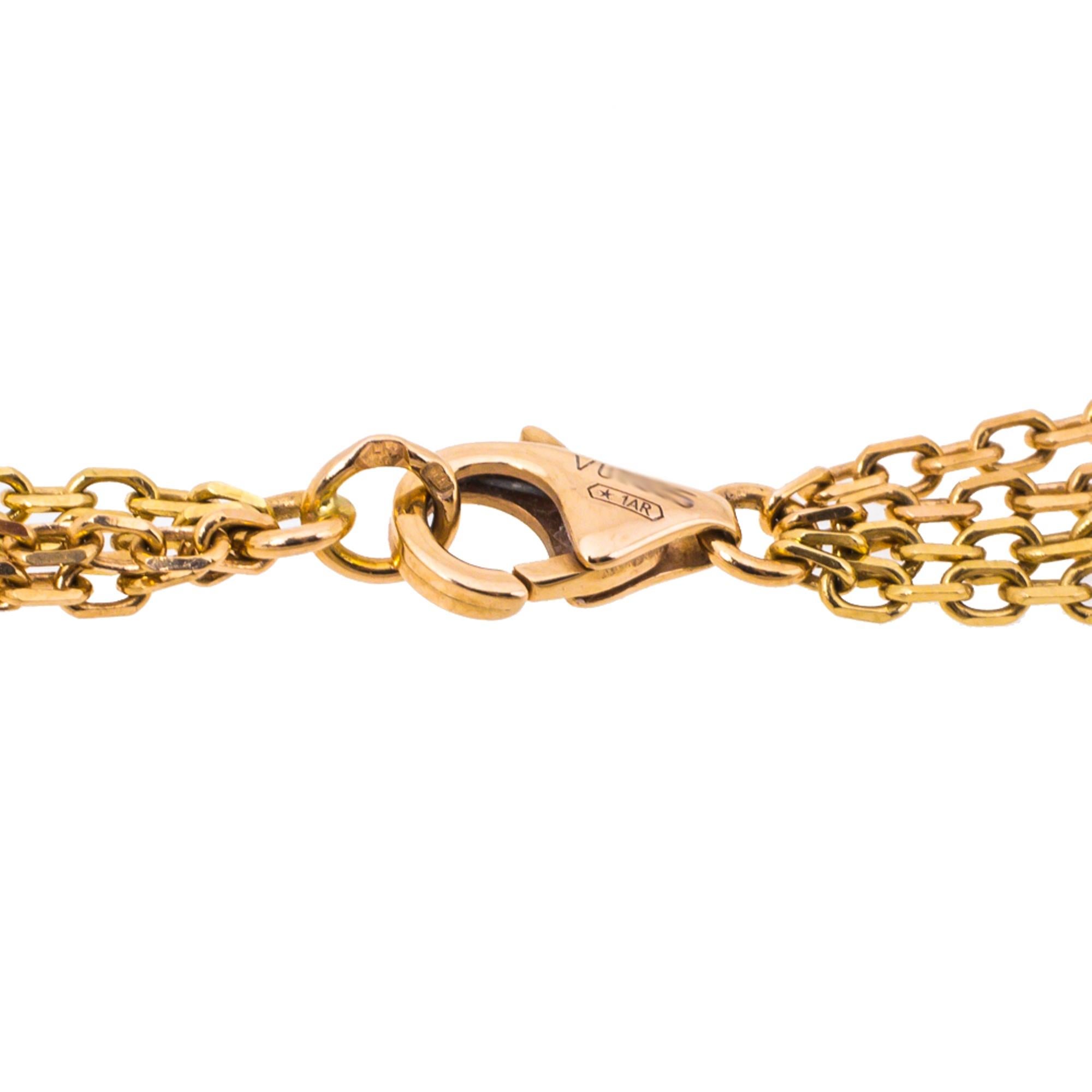 Men's Cartier Trinity 18K Three Tone Gold Bracelet