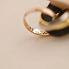 Cartier Trinity Pulsera Ajustable Cordón Oro Tricolor 18K
