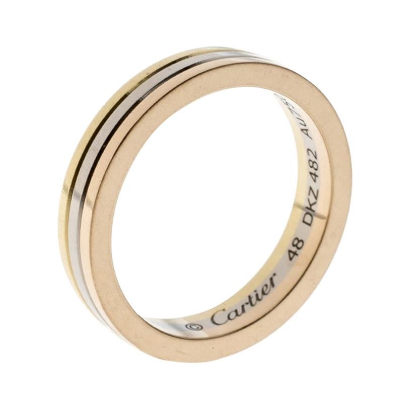 cartier trinity ring band width