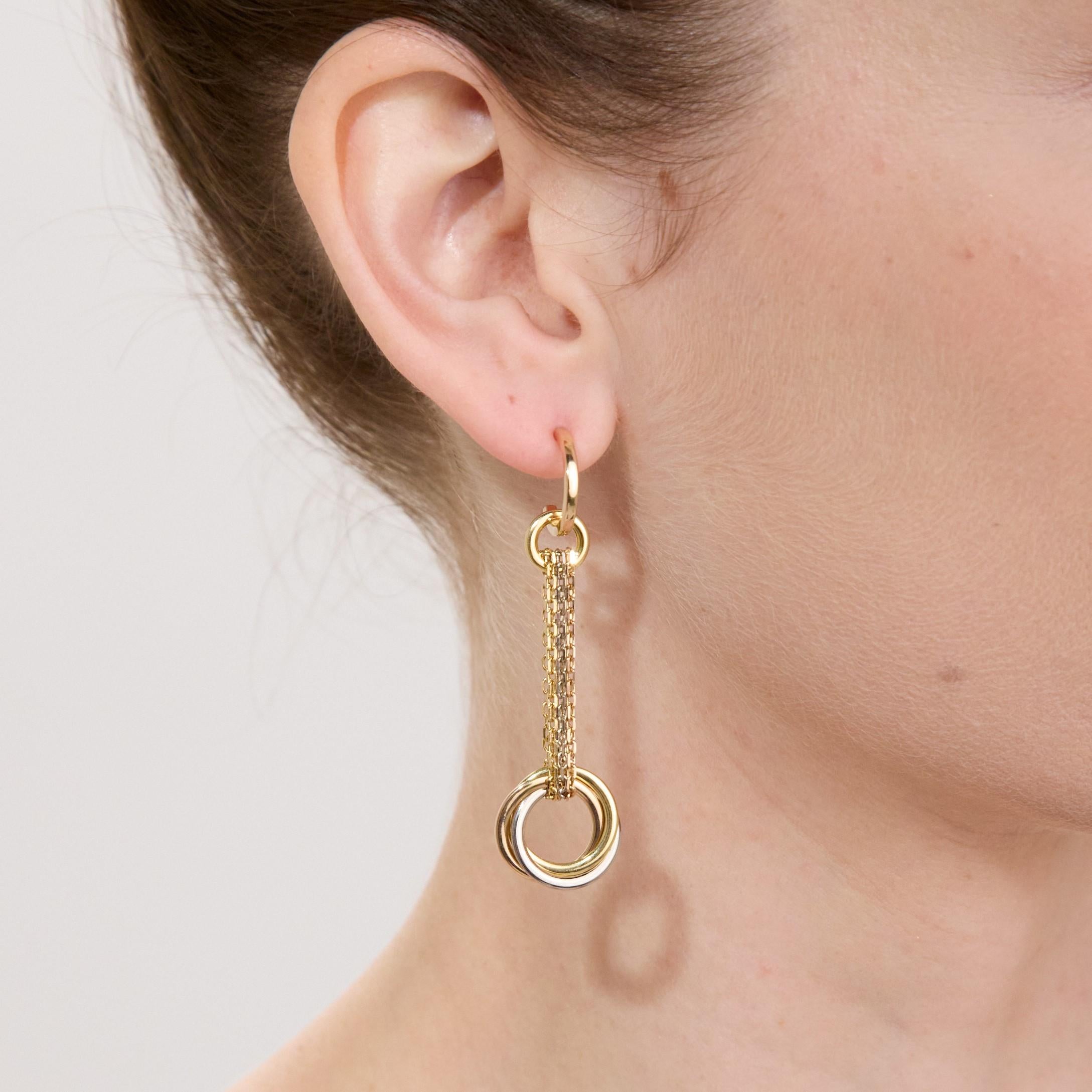 cartier trinity earrings