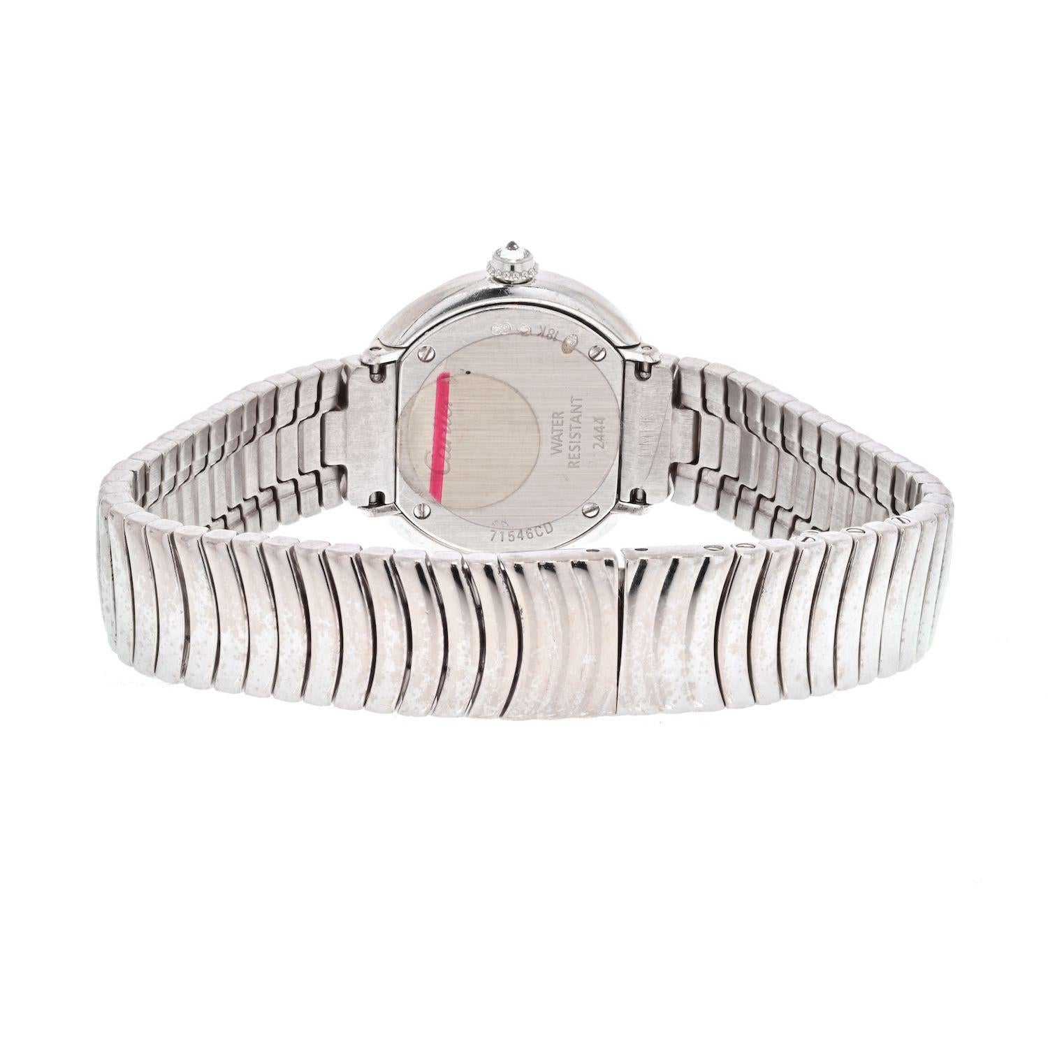 cartier trinity watch with diamonds