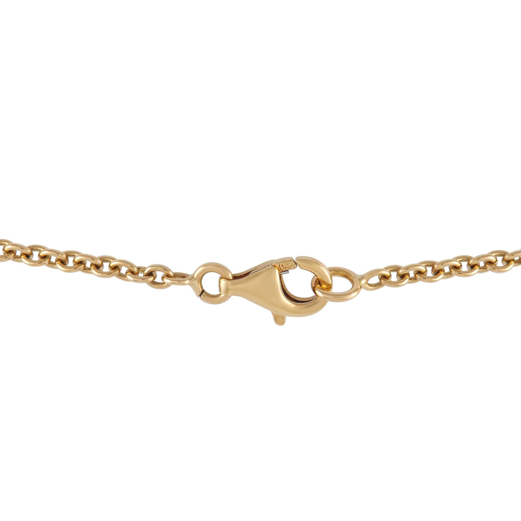 Cartier Trinity-Halskette aus 18 Karat Weiß-, Gelb- und Roségold 1