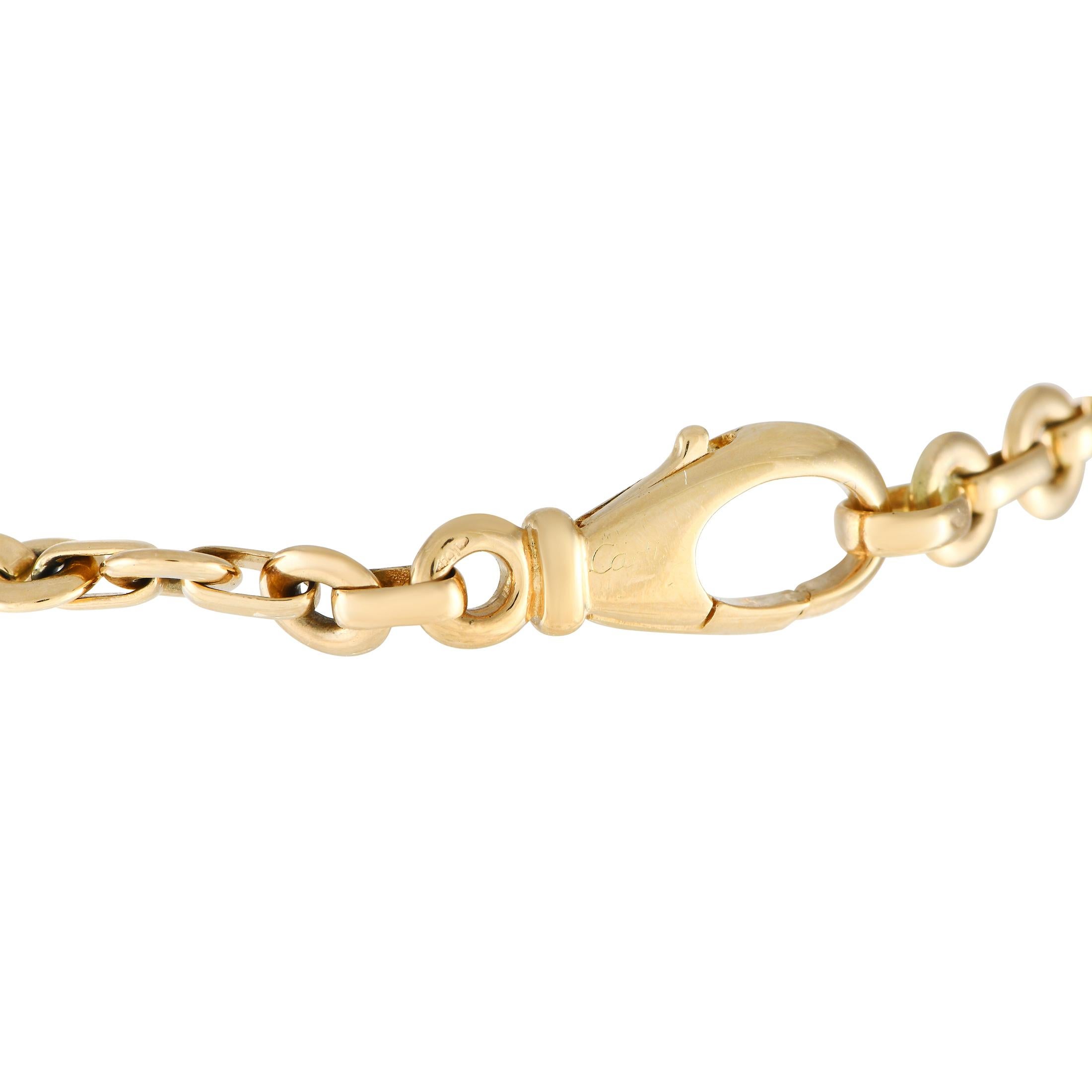 Cartier Trinity 18k Yellow, White and Rose Gold Bracelet In Excellent Condition In Southampton, PA