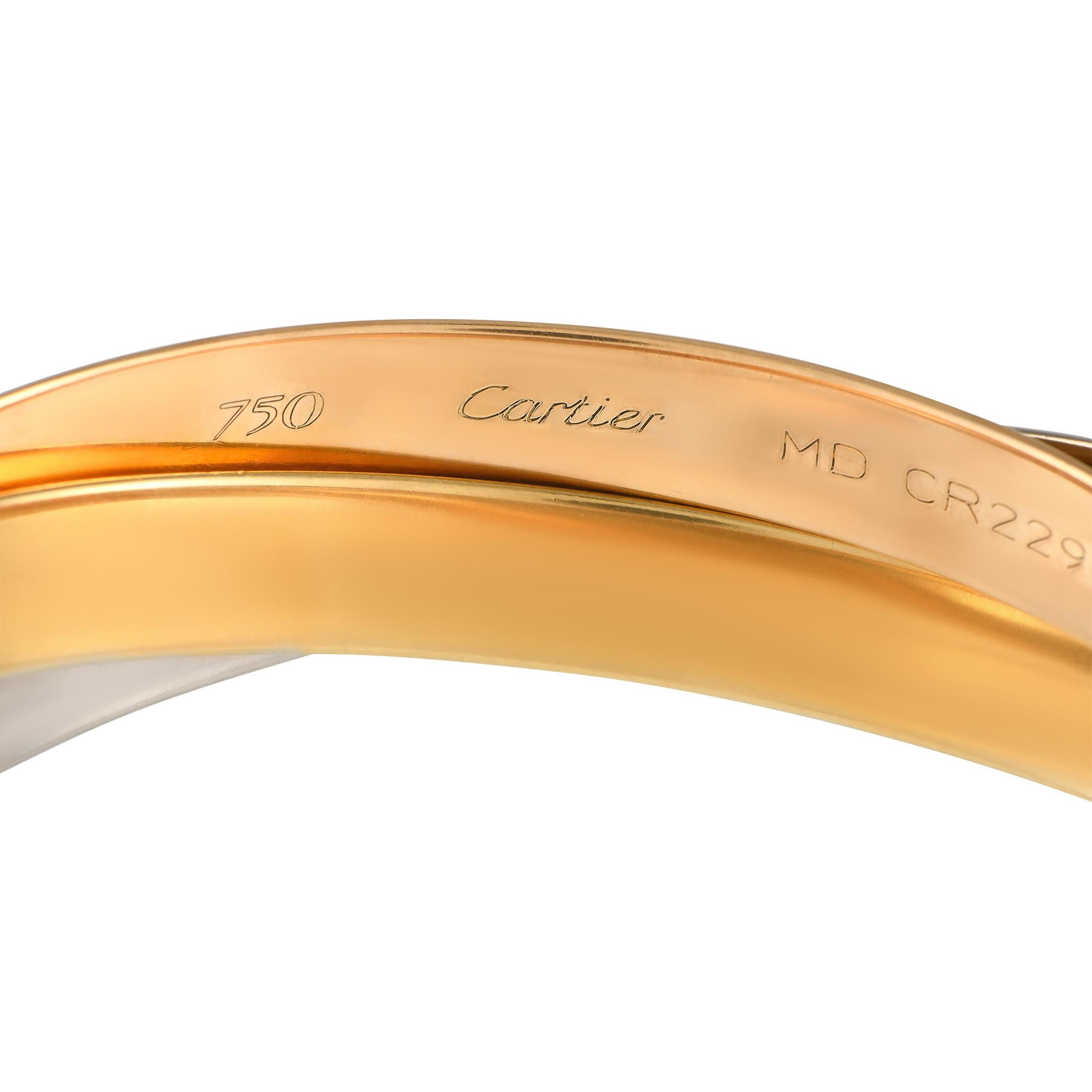 cartier trinity bracelet gold