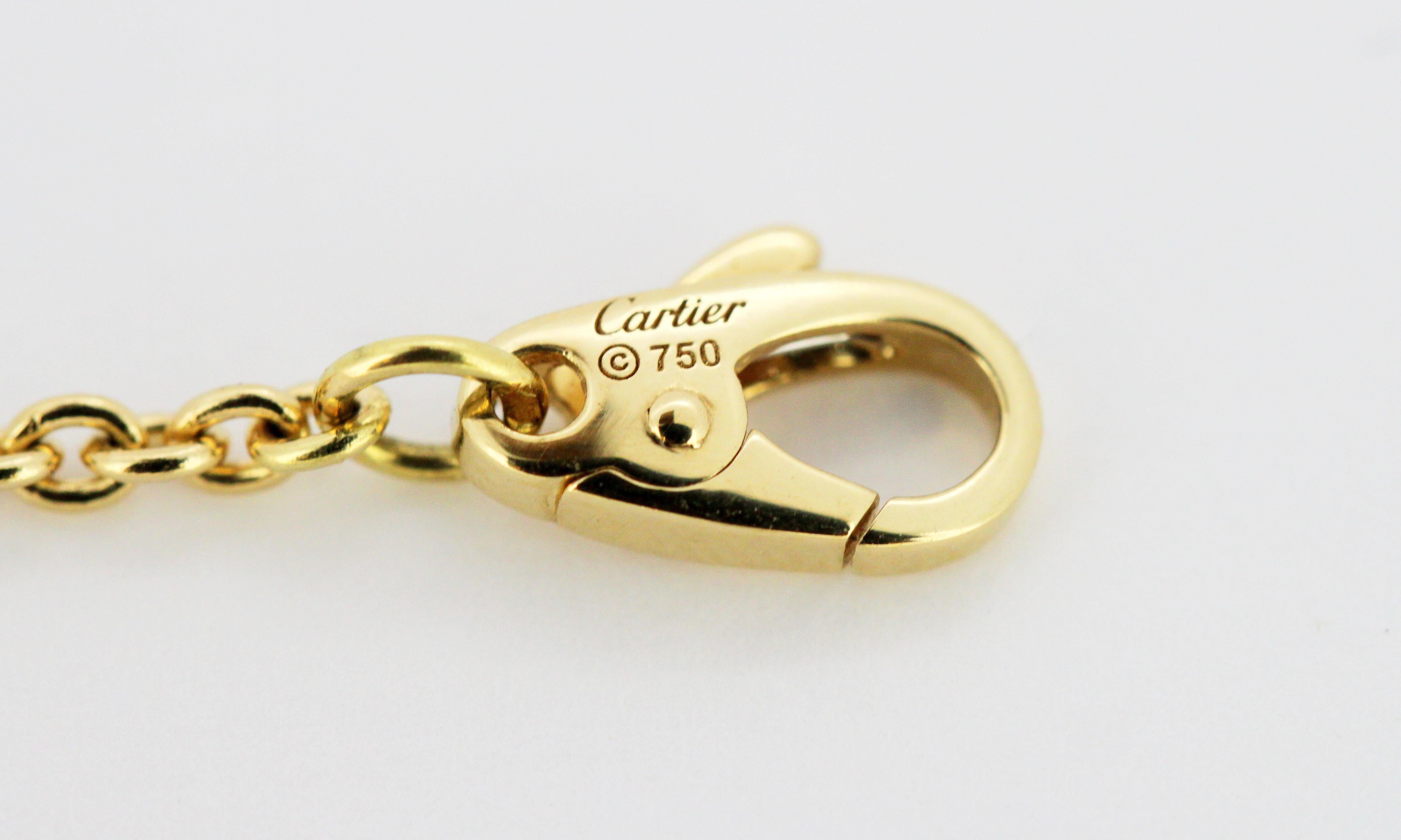 Cartier Trinity 18 Karat Yellow Gold Bracelet 1