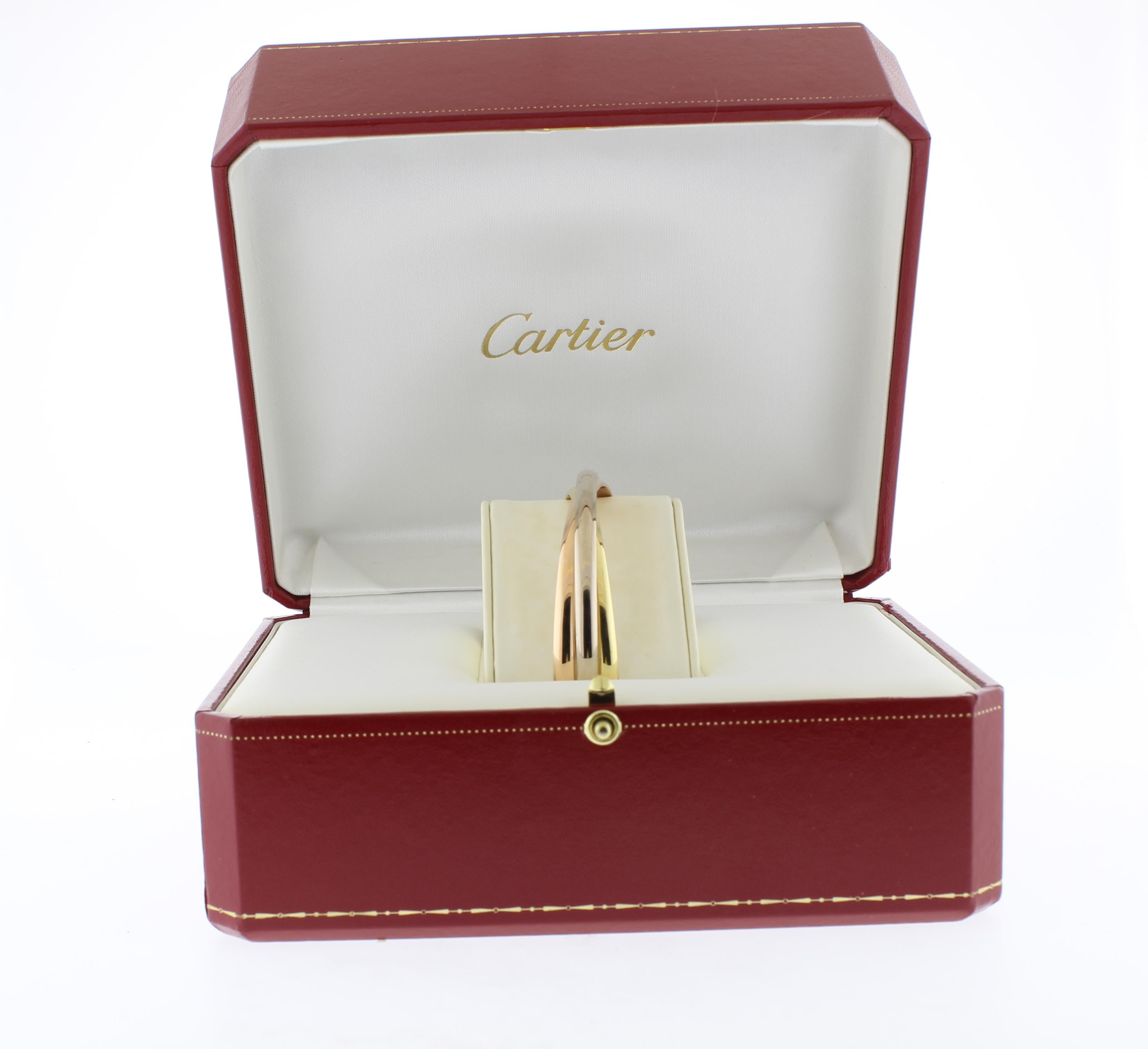 Cartier Trinity 1997 Armband im Zustand „Hervorragend“ im Angebot in Bethesda, MD
