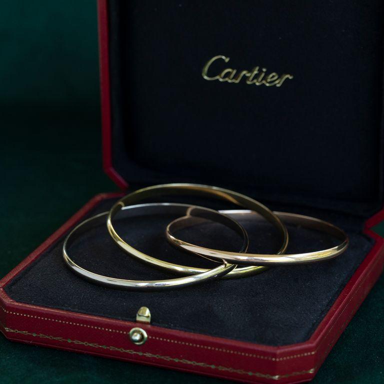Women's or Men's Cartier Trinity 1997 Bracelet  For Sale
