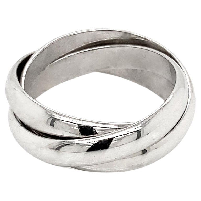 Anneaux Entrelacés Alliance Anneaux Cartier Cartier Trinity