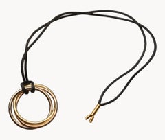 Cartier Trinity 3 Color Gold Large Necklace