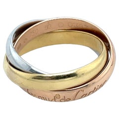 Cartier Trinity 3 Colour 18ct Gold Ring