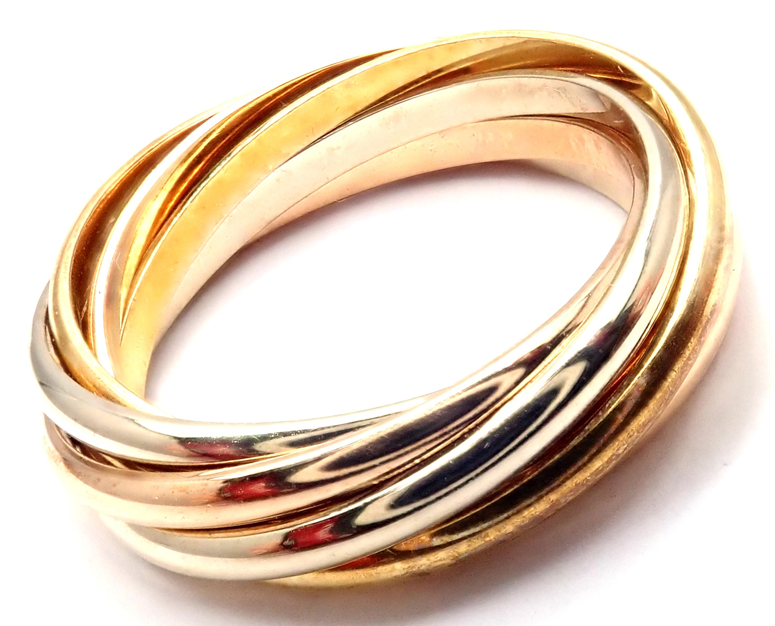 cartier trinity 7 band ring