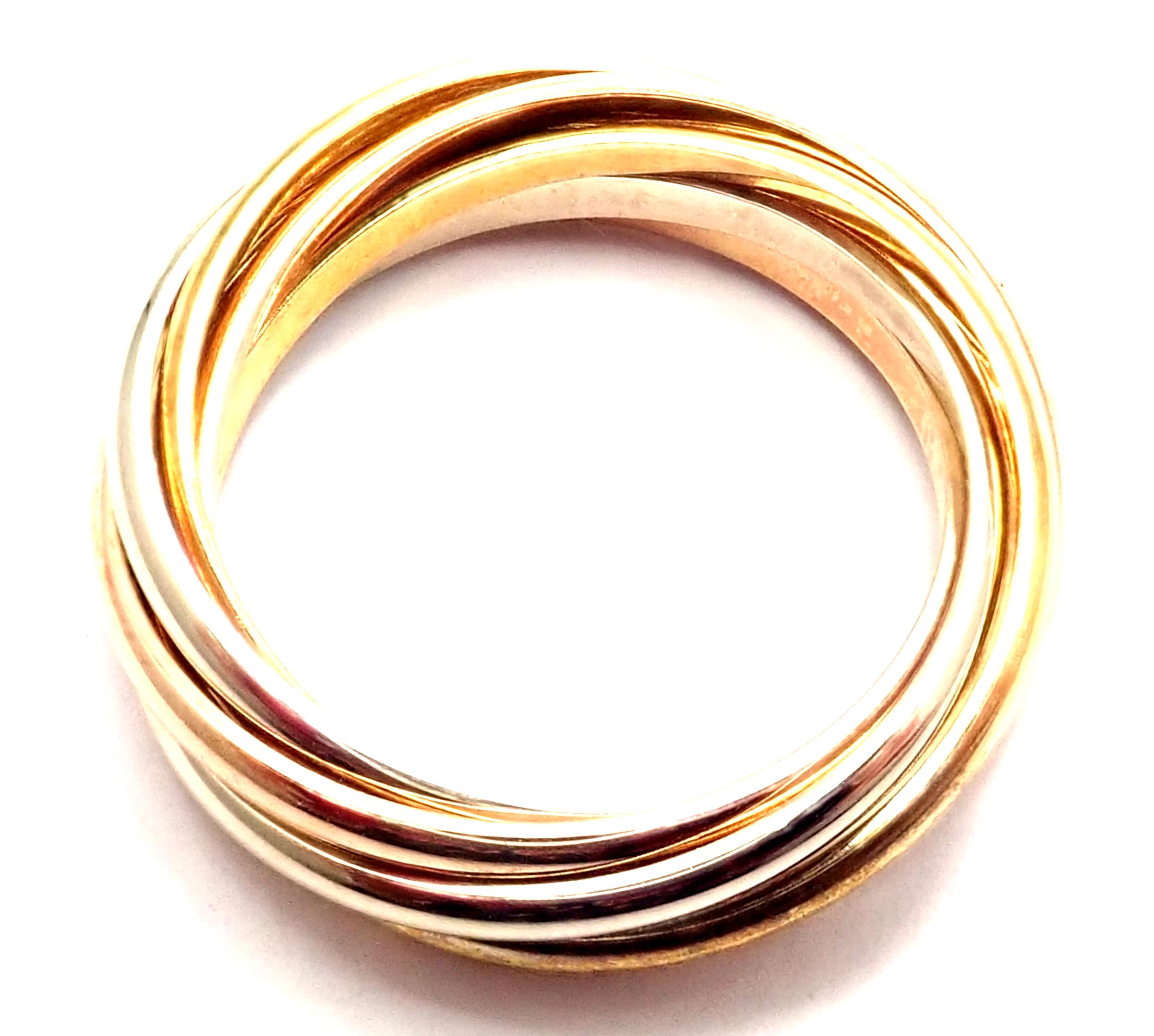 cartier tricolor ring