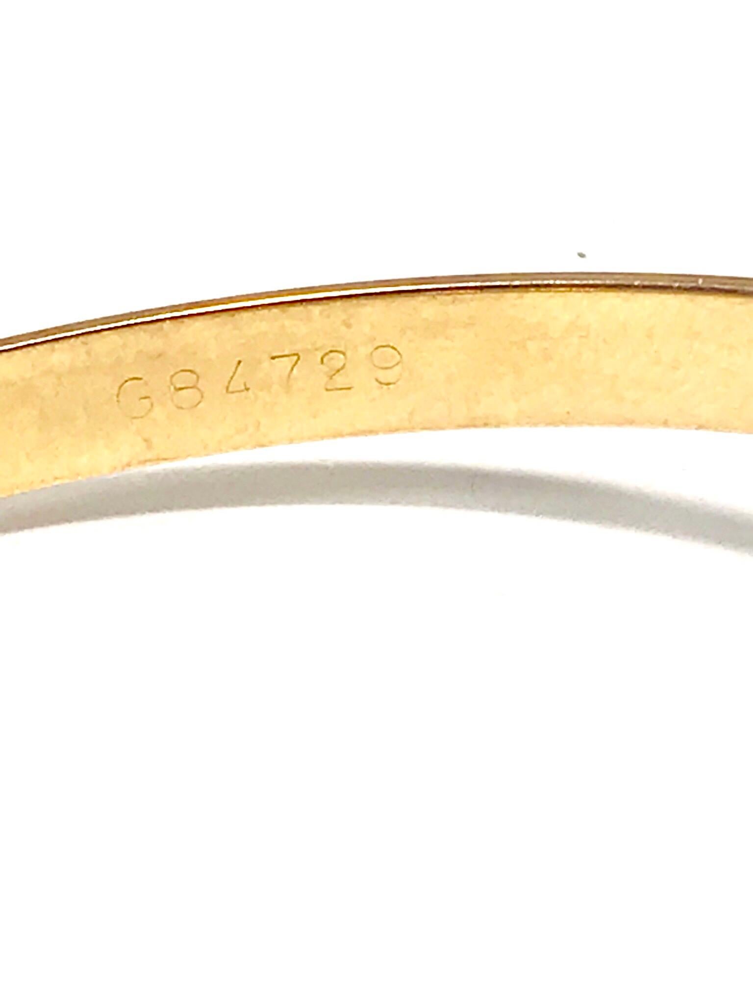 Modern Cartier Trinity Bangle Bracelet 4.50 Millimeter Width Each