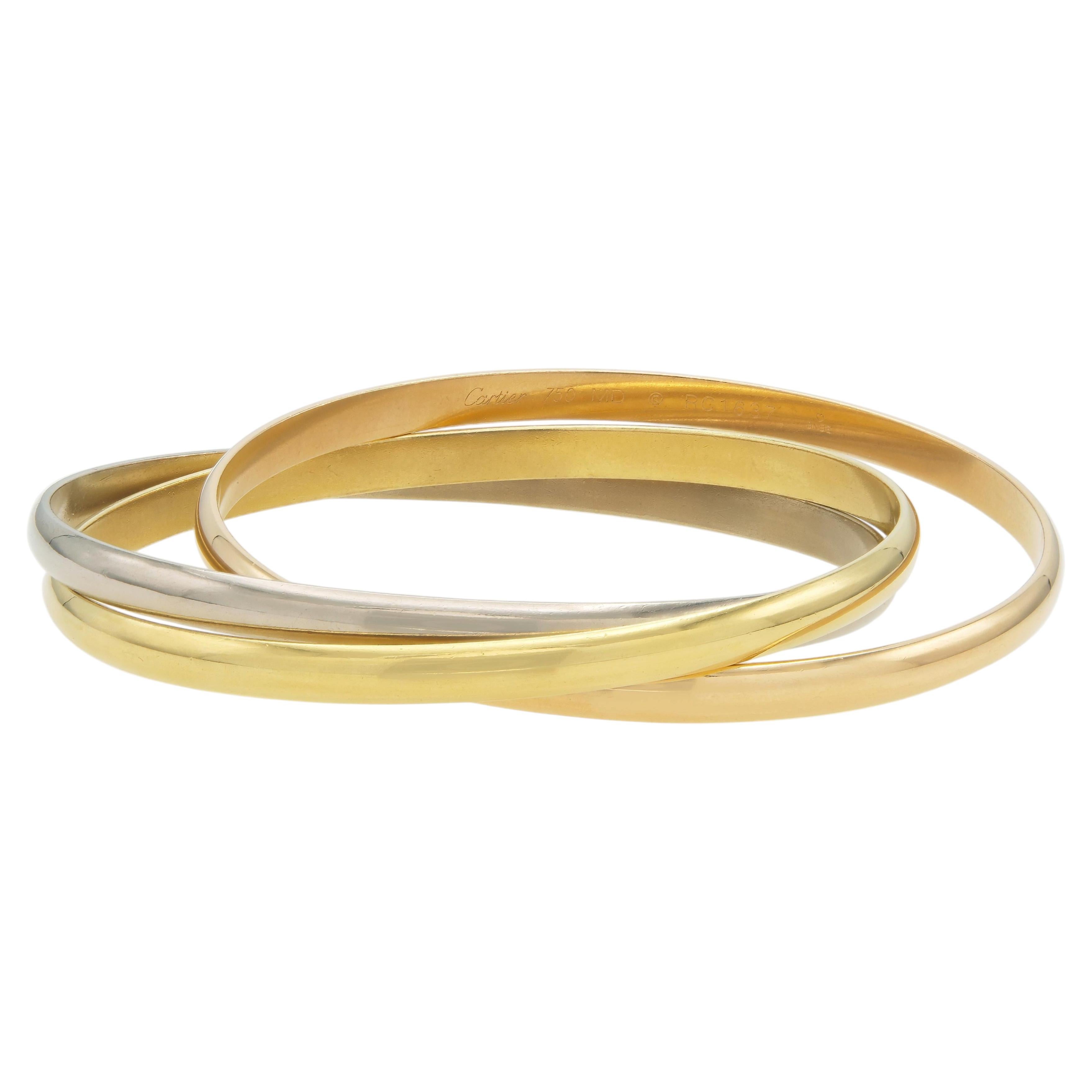 Cartier Trinity Bangle Bracelet