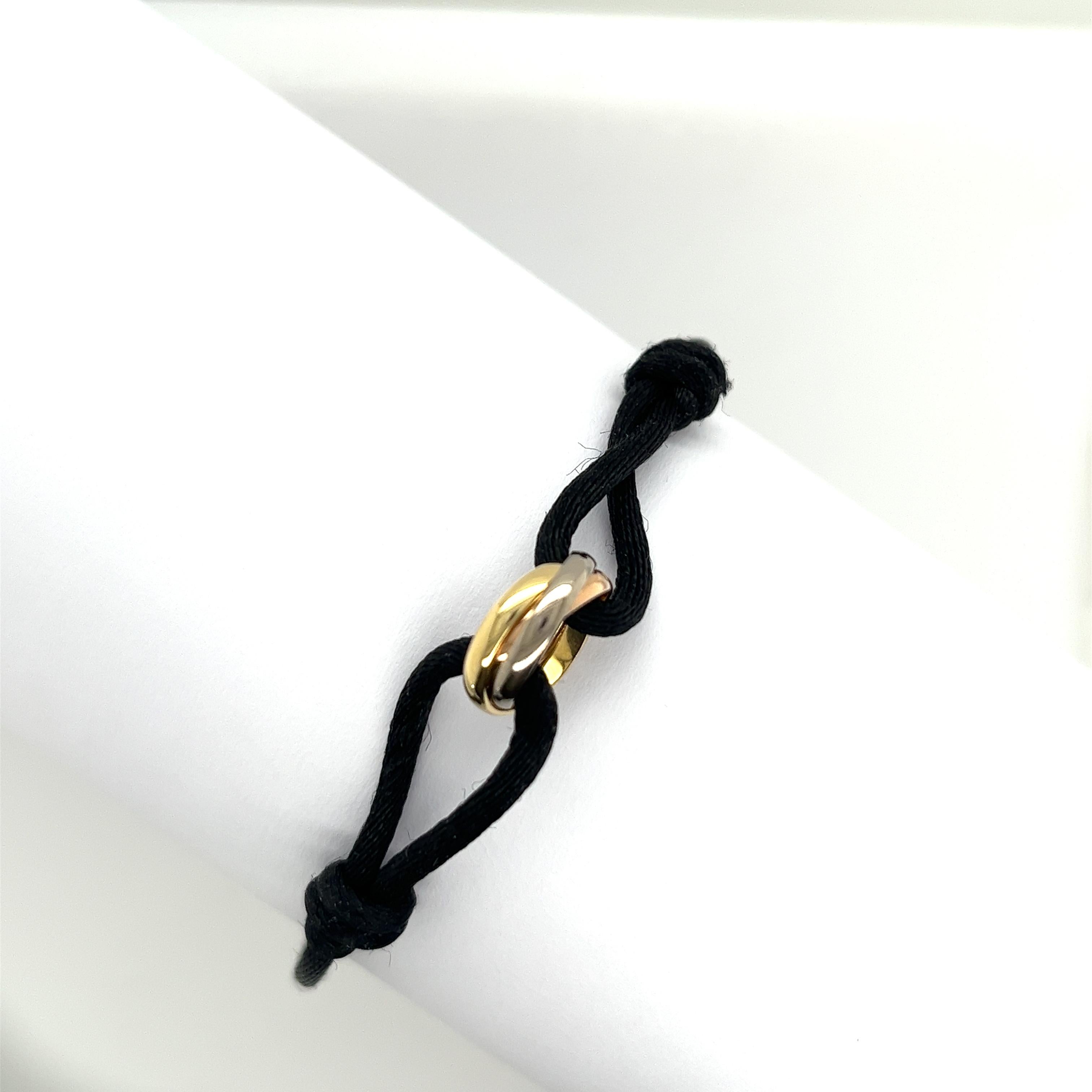 Cartier Trinity Bracelet, 18ct 3 Colour Gold 2