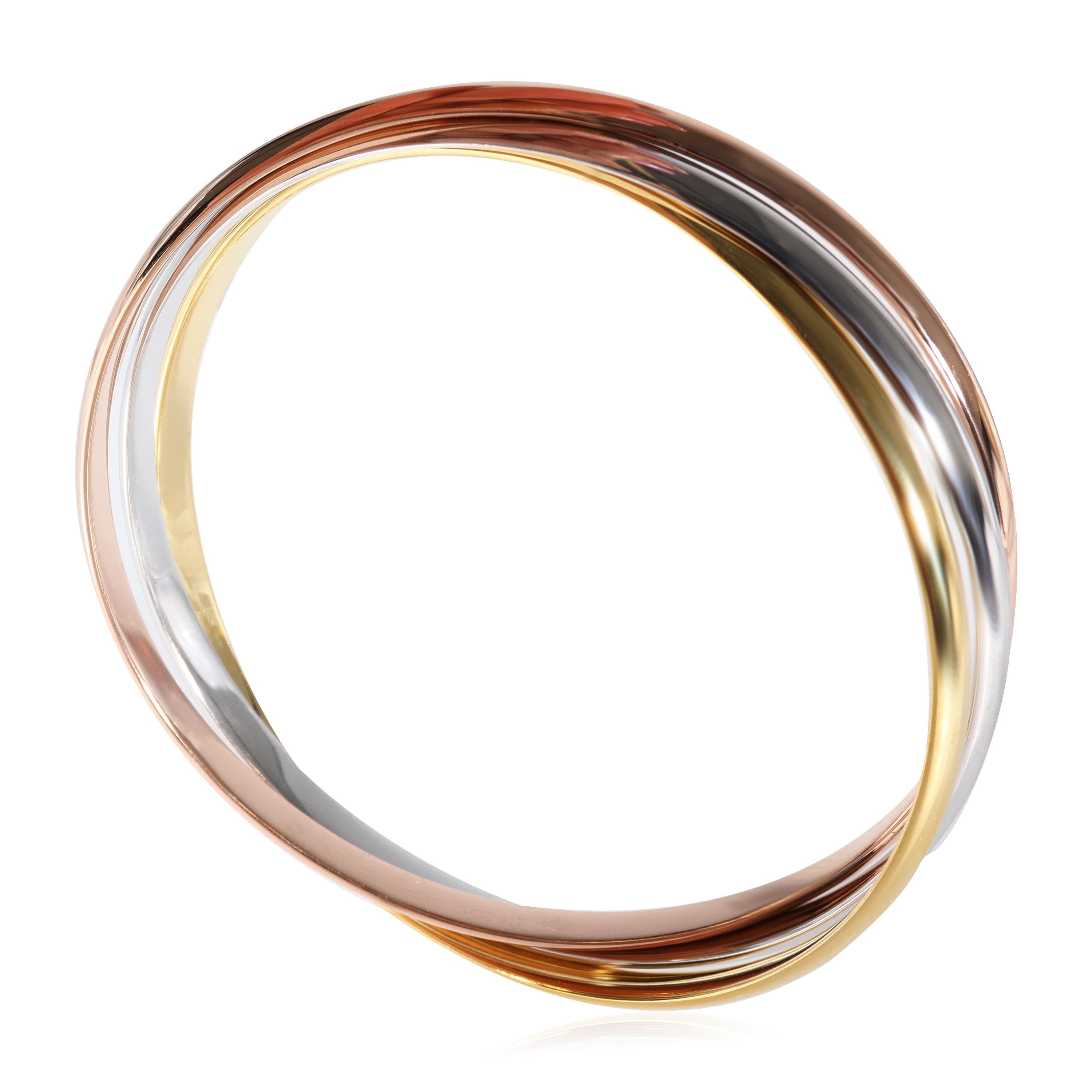Cartier: Trinity-Armband aus 18 Karat dreifarbigem Gold Damen