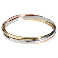 Cartier Trinity Bracelet in 18k 3 Tone Gold